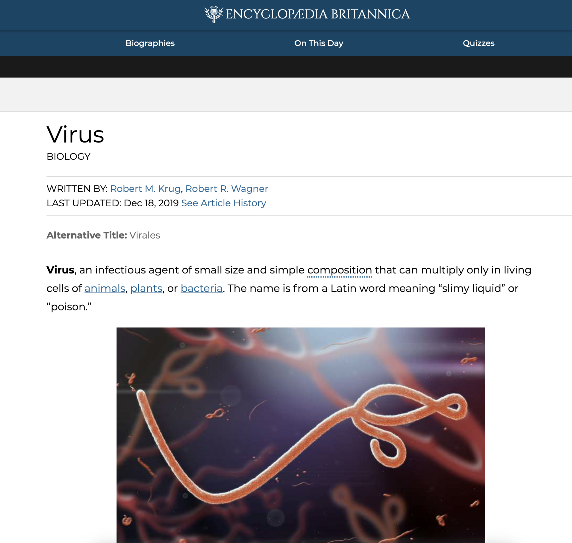 新型virusとコンピュータvirusの共通点は It基礎英語 Itmedia News