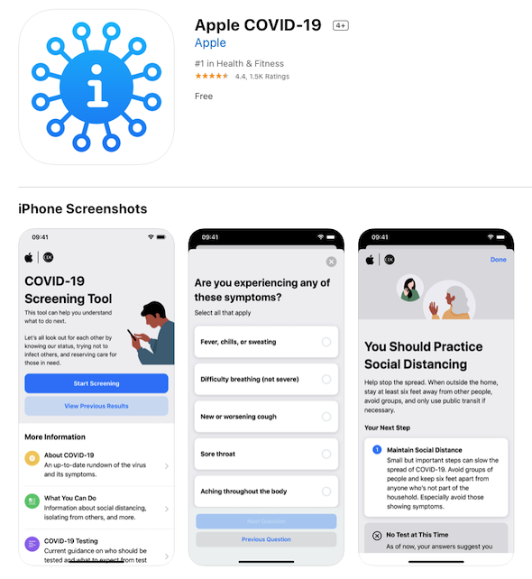 Apple Cdcガイダンスに基づく Covid 19 アプリとwebサイトを公開 Itmedia News