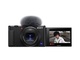 ソニー、Vlogger向けコンパクトカメラ「ZV-1」発表　自撮りしやすいバリアングル、ウインドスクリーン付き高性能マイク