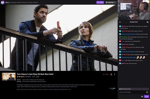 Twitch上でamazon Prime Videoの映画やドラマを同時視聴 日本でも提供 Itmedia News