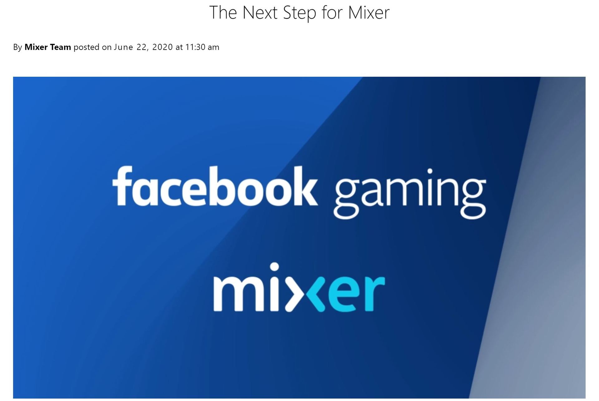 Microsoft ゲーム実況 Mixer を7月22日に終了 コミュニティを Facebook Gaming に移行し技術は Teams で生かす Itmedia News