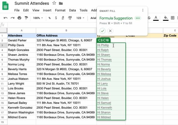 Googleスプレッドシート にオートフィルなどの新機能 Itmedia News