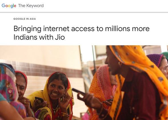 Google インドjio Platformsに45億ドル投資 デジタル化ファンドの一環で Itmedia News