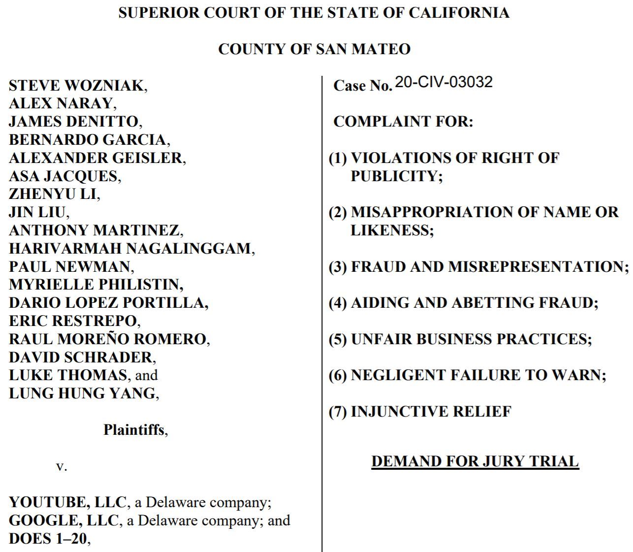 ウォズニアック氏、GoogleとYouTubeを提訴 ビットコイン詐欺動画放置で - ITmedia NEWS