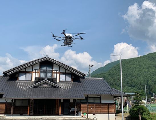 ドローンが自律飛行 山間部の集落に日用品を配送 長野県伊那市でスタート Itmedia News