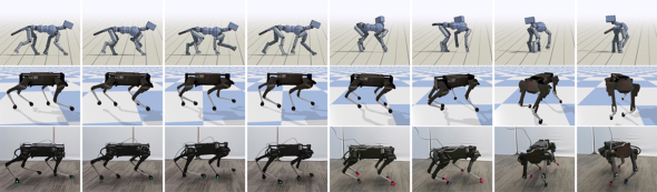 ロボット犬がリアル犬の動きを物真似 Googleが強化学習システム開発 Itmedia News