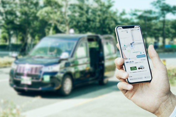 タクシー配車アプリ Go きょうからスタート 日本交通とdenaが配車事業を統合 Itmedia News