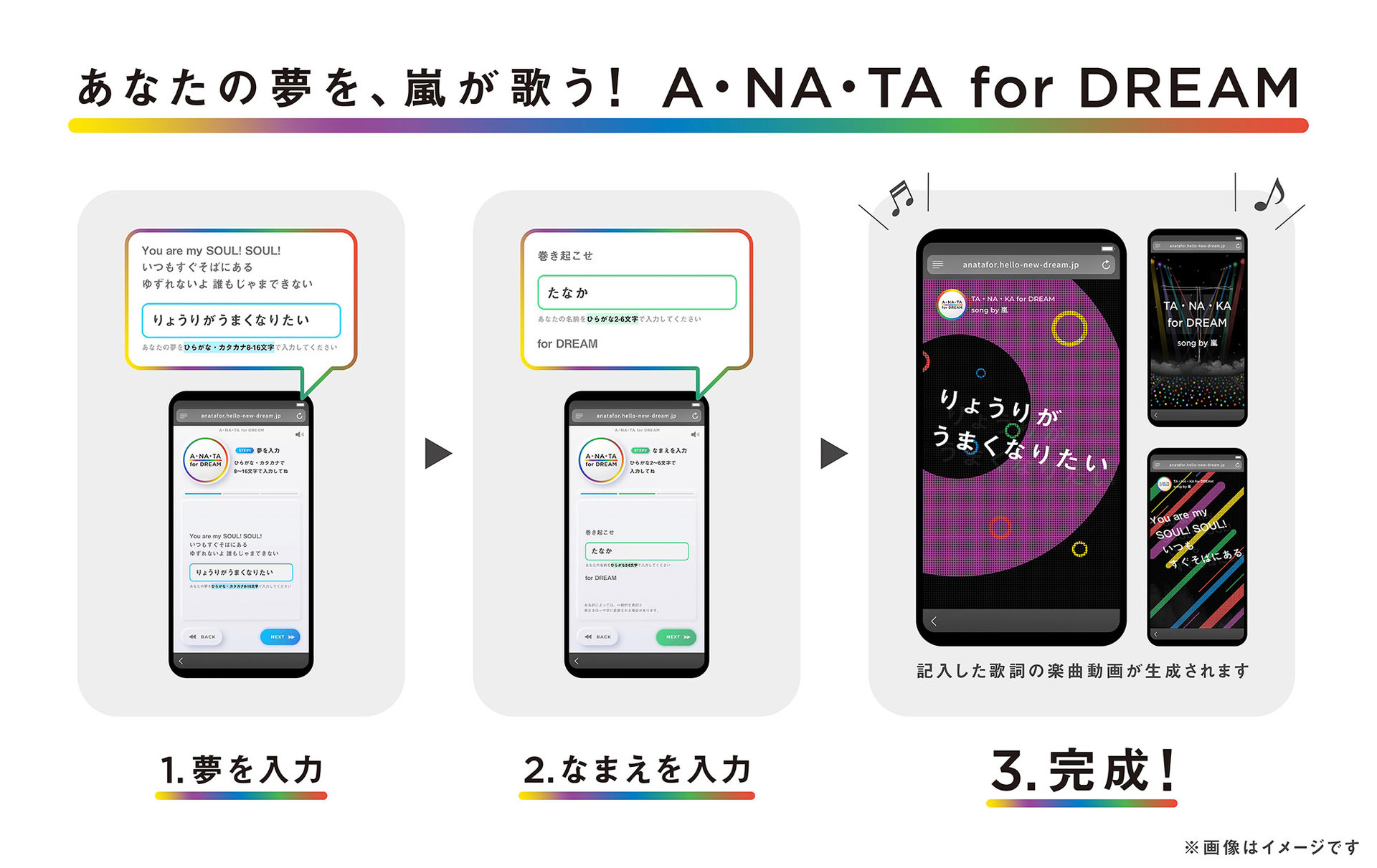 嵐の歌声をAIが再現 「A・RA・SHI」の替え歌ジェネレーター登場