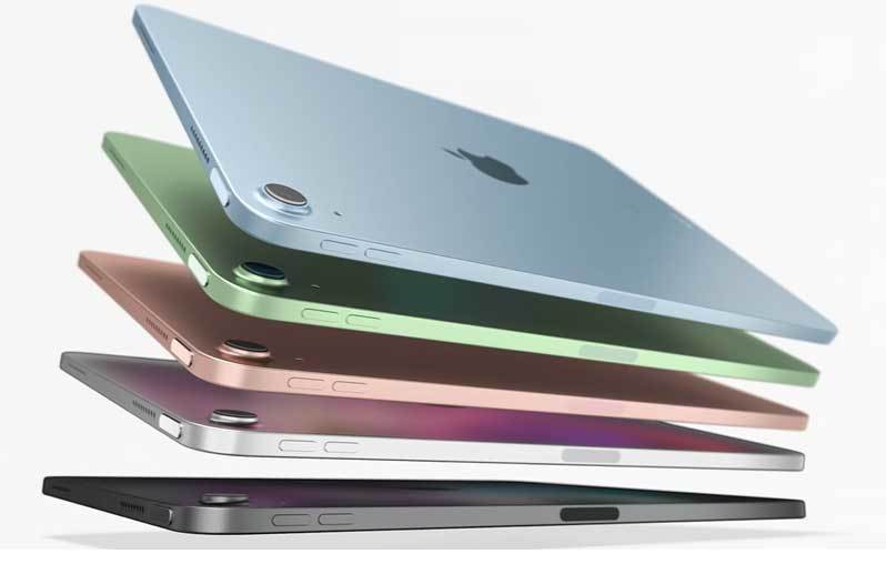 [B! iPad] Apple、新型「iPad Air」発表 “Pro”踏襲の新デザインで5色 10月発売で6万2800円から