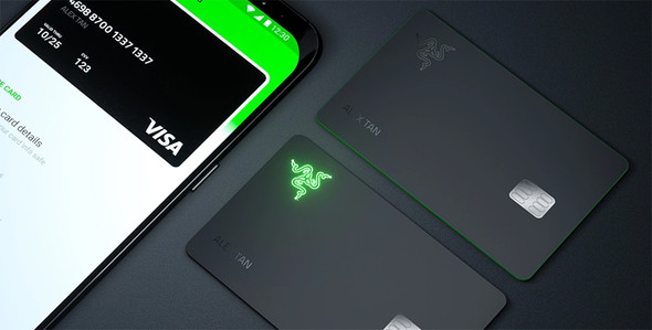 決済時にピカッと点滅 緑に光る ゲーミングvisaプリペイドカード Razerが発表 Itmedia News