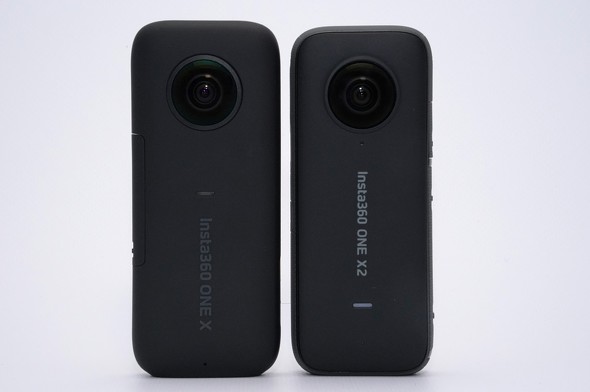度カメラの新型Insta ONE X2発表 円形ディスプレイ搭載、m