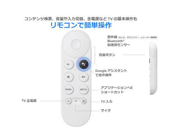 Chromecast with Google TV 7600円