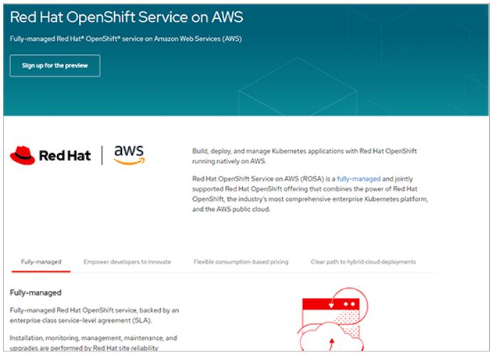 Red Hat Openshift Service On Aws 発表 Aws上でのフルマネージドサービス Awsとred Hatが手を組む理由とは Itmedia News