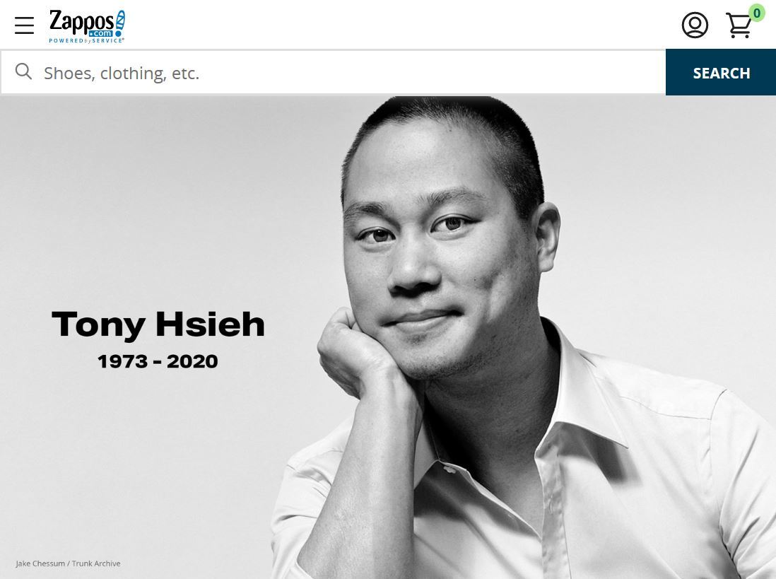「幸福を届ける」Zapposの前CEO、トニー・シェイ氏死去　享年46歳