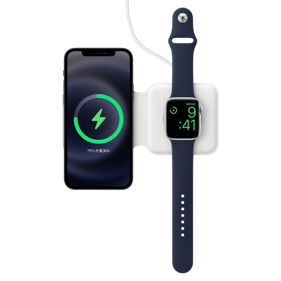 Apple Magsafeデュアル充電パッドを発売 Iphone 12とapple Watchを同時充電 Itmedia News