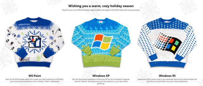 Microsoft公式の“ださい”セーターが完売 「増産に取り組んでいる 