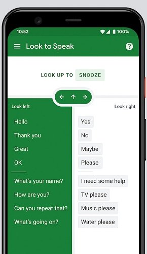 Google 視線で操作できる会話アプリ 発話が不自由な人のコミュニケーションを支援 Itmedia News