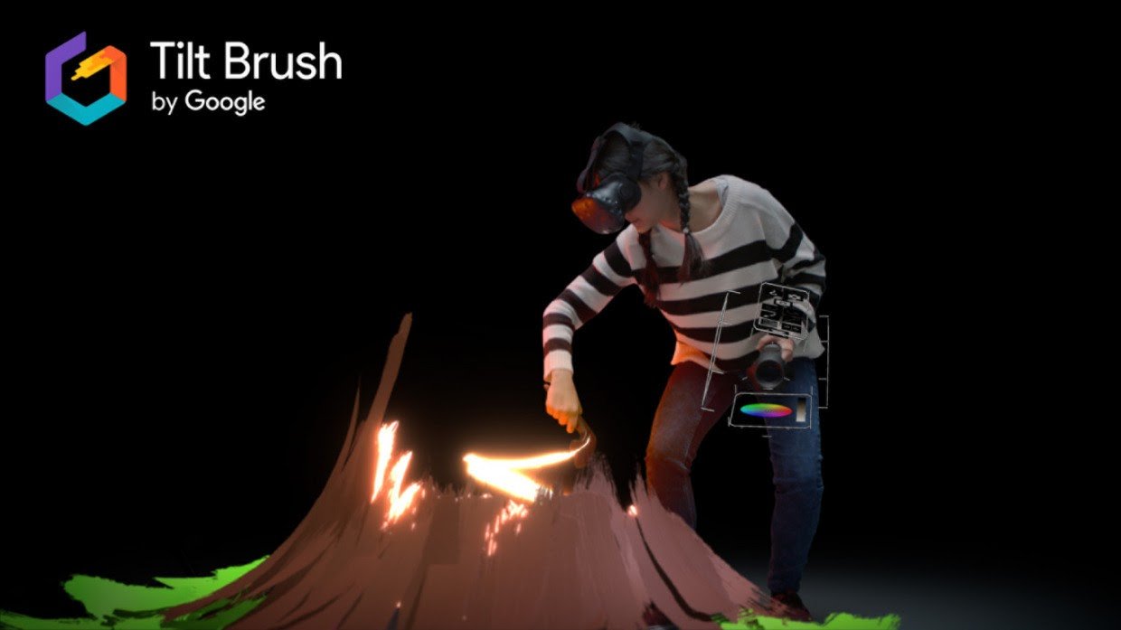 Google、VRペイントアプリ「Tilt Brush」の開発を中止しオープンソースに