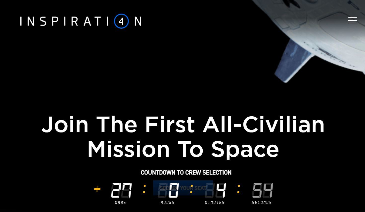 SpaceX、初の民間人の宇宙旅行を実施へ　2人の乗組員公募