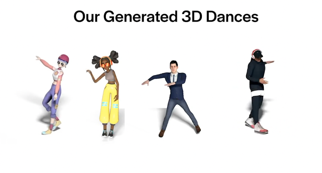 音楽からダンスを自動生成するAI振付師　Googleなど開発