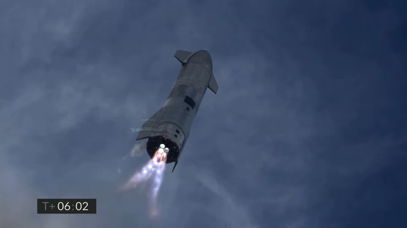 Spacexの巨大宇宙船 Starship 3度目の正直 で高高度からの垂直着陸に成功 と思いきや数分後に爆発 Itmedia News