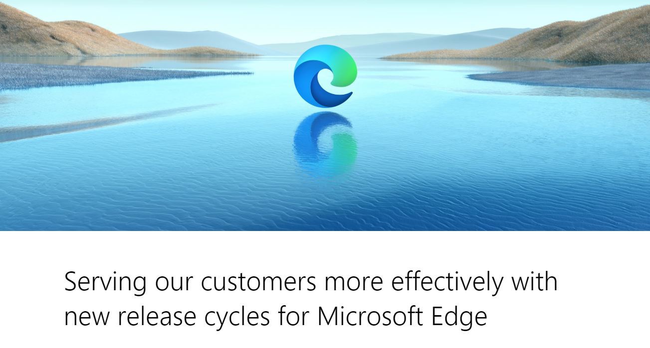Microsoft Edgeの更新サイクルもChromeと同じ4週間に（9月から）