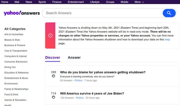米国版「知恵袋」、「Yahoo Answers」が5月4日に終了へ - ITmedia NEWS