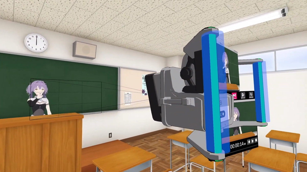 VR空間で短尺アニメを作れる「AniCast Maker」、Oculus Quest向けに