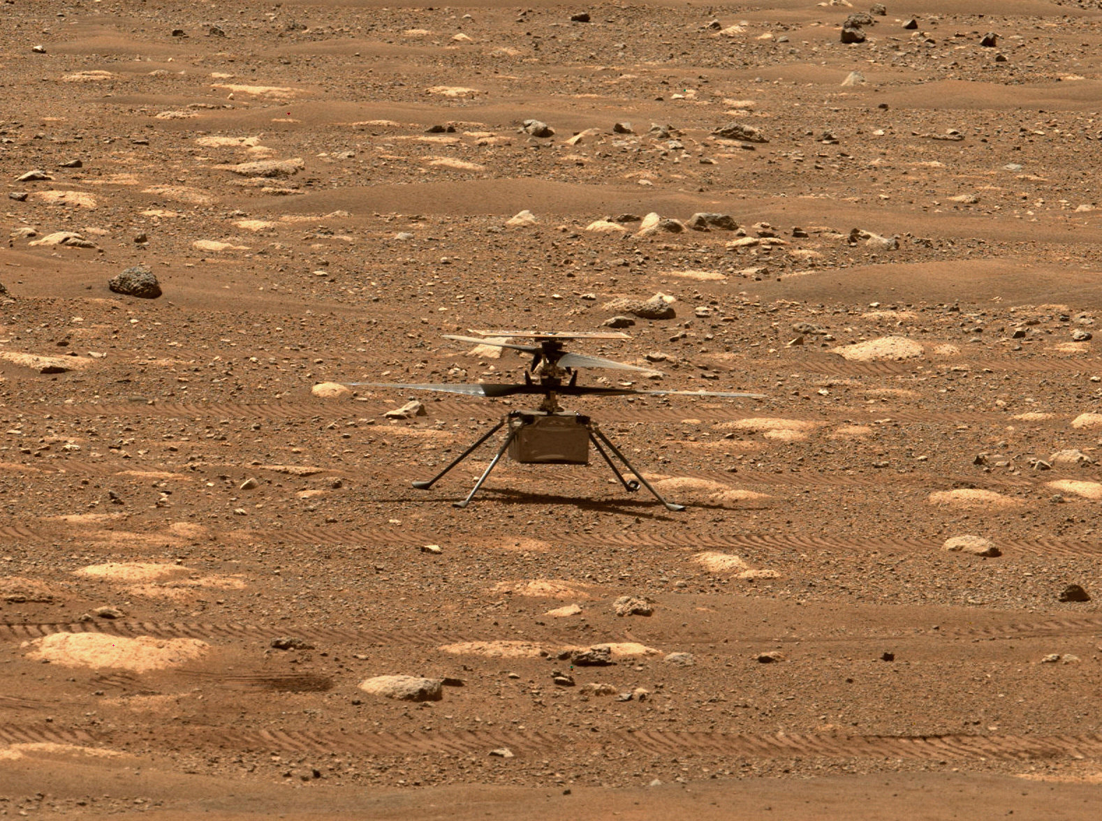 NASAの火星ヘリコプター「Ingenuity」初飛行に成功