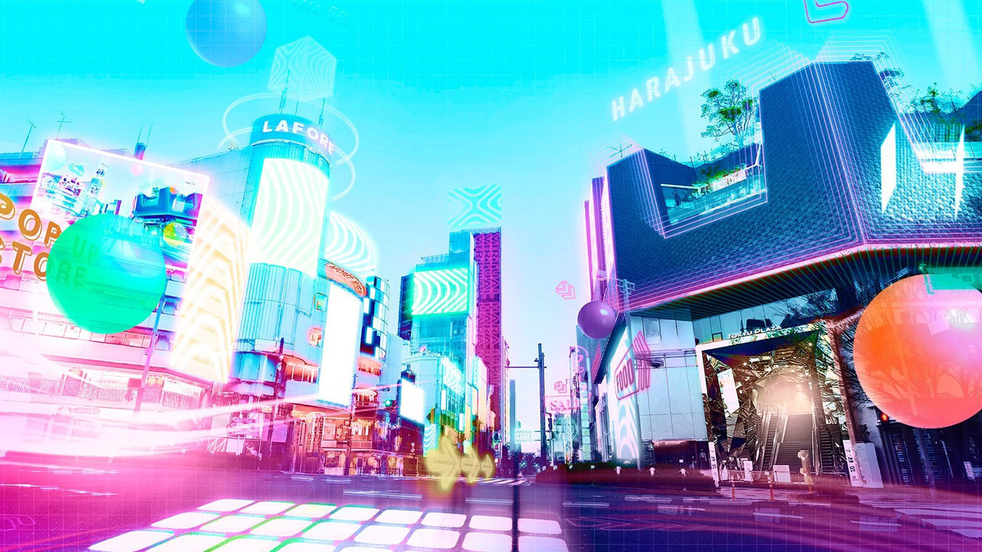 「バーチャル渋谷」に「原宿」追加　VR空間で店舗や音楽イベントを展開