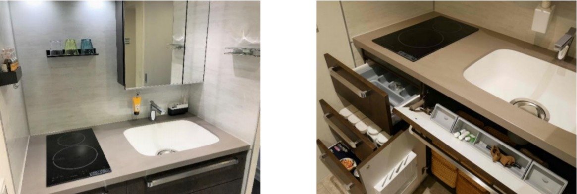 キッチンと洗面台が合体 1人暮らしの部屋を広くする Mixink 三菱地所 Itmedia News