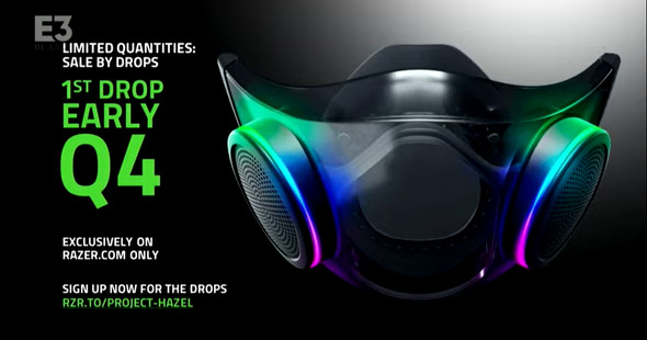 Razer Project Hazel のn95マスクを10月限定発売へ 21 Itmedia News