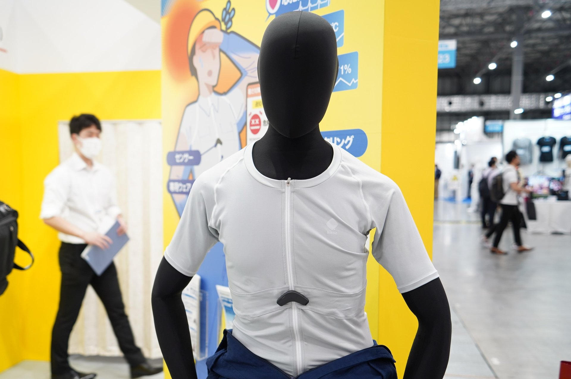 “IoTシャツ”とセンサーで熱中症予防　NTT子会社が法人向けに