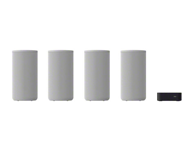 ソニー、新機軸のホームシアター提案　スピーカー4本で「360度の立体音響」
