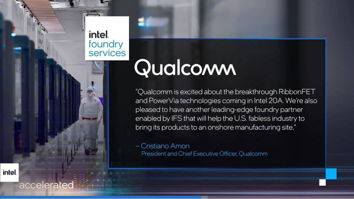 Intel、Qualcommのプロセッサを製造すると発表　AWSはパッケージング技術を採用