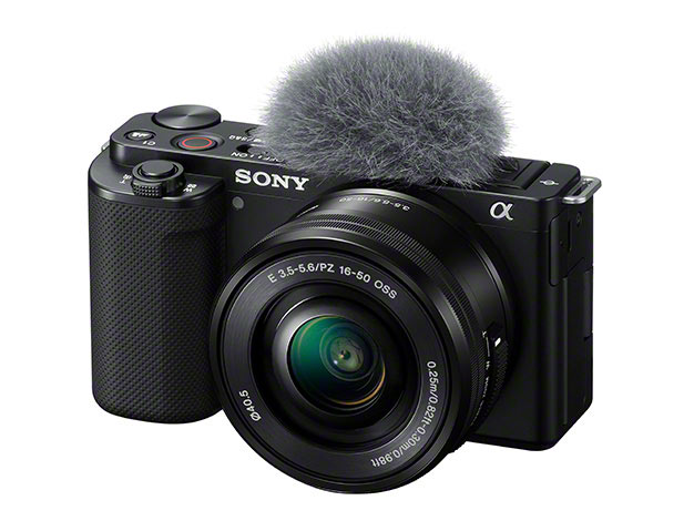 ソニー「ZV-E10」はレンズ交換できる民生用ビデオカメラ　新しい市場を作るか