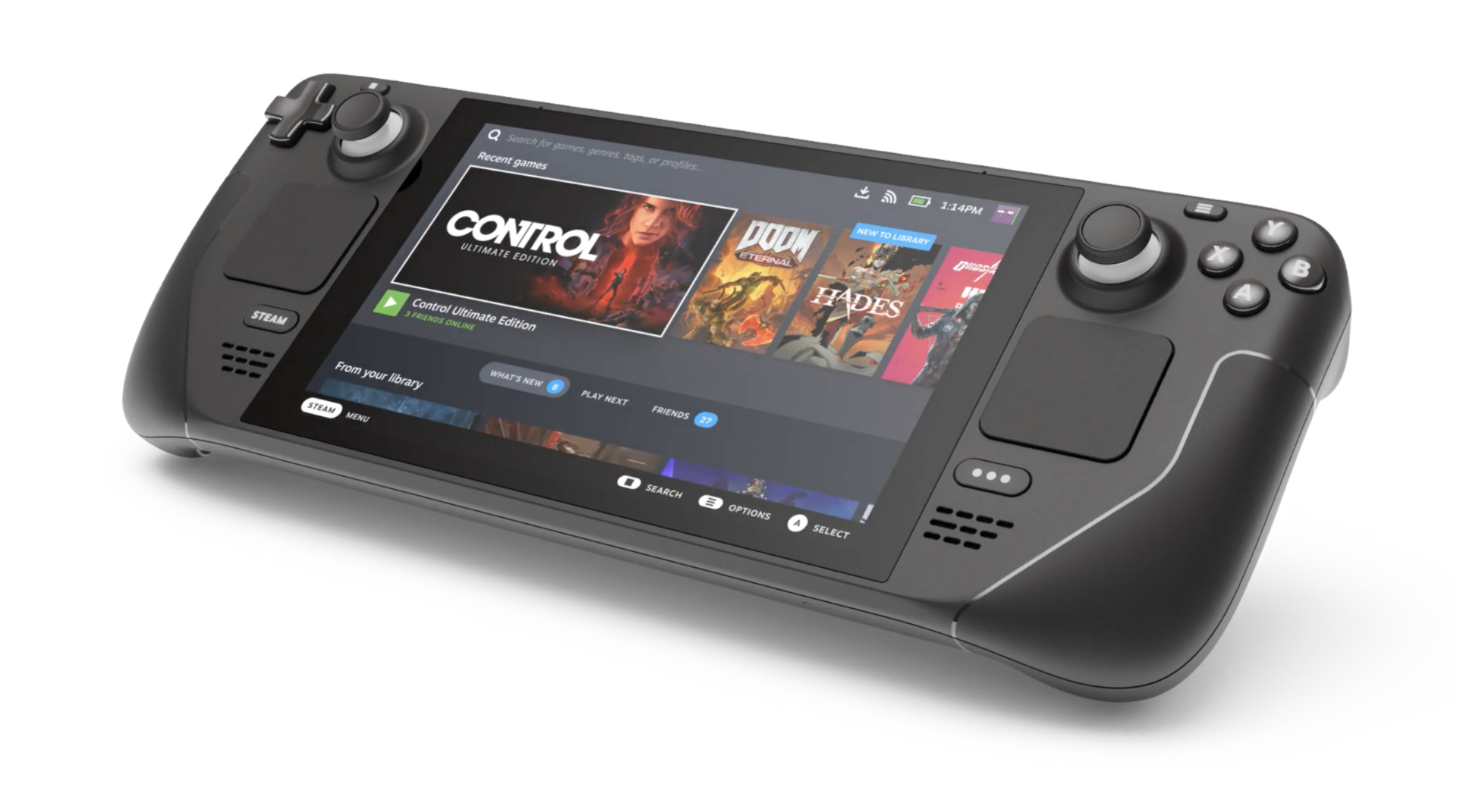 Steam Deck ポータブルゲーム機 未使用 SwitchのようなPCゲーム機「Steam Deck」から読む“ポータブルゲーム機