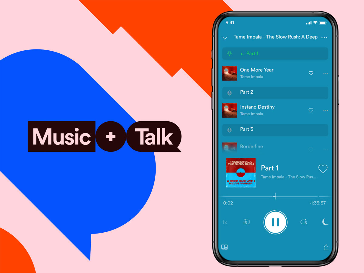 Spotify、音楽とトークを組み合わせた「Music + Talk」日本でも提供