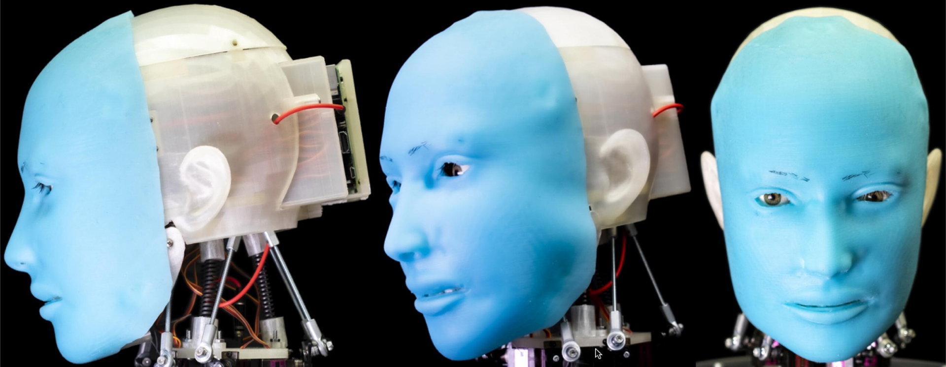 【ロボット技術】10万円以下で作れる表情豊かなヒューマノイド「Eva」　ラズパイで動くオープンソースロボット【画像微グロ注意】