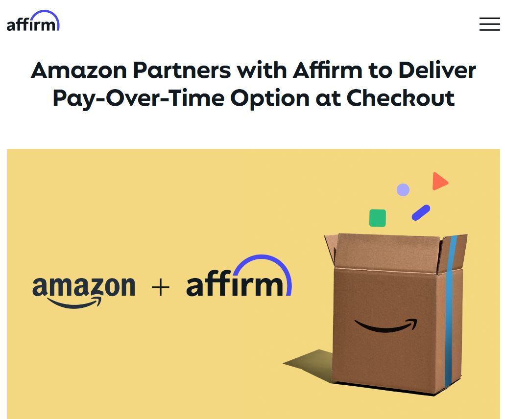 Amazon、カード不要の後払いサービスを米国で開始