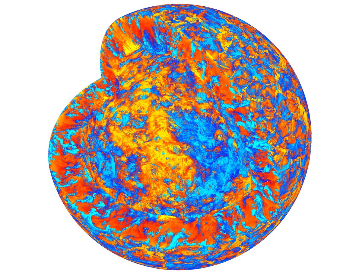 太陽の自転周期 緯度ごとでなぜ違う の謎 スパコン 富岳 で解明 世界最大 解像度54億ドットで太陽を再現 Itmedia News