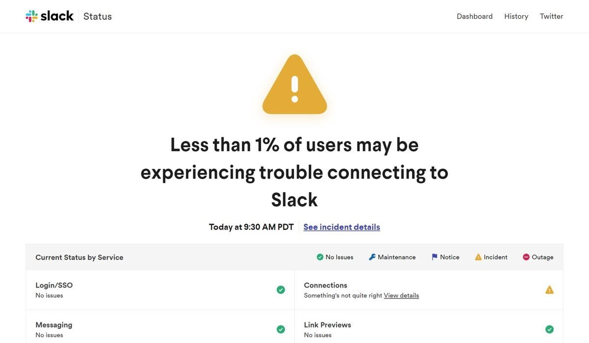 Slackで接続障害、「1％未満のユーザー」に影響　DNS関連でトラブル