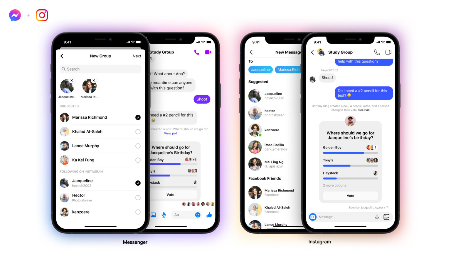 Enable cross-group chat on Facebook, Instagram and Messenger thumbnail