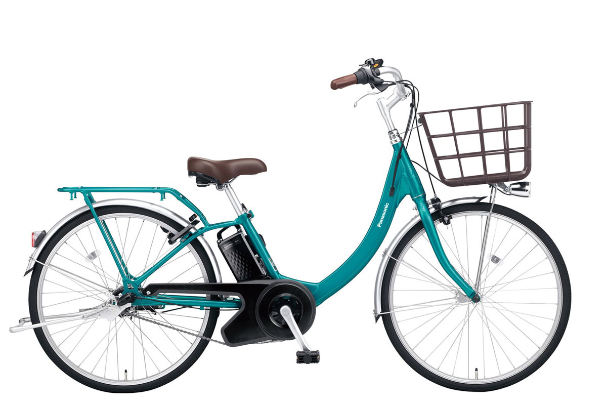 【自転車】ママチャリ並みの重さと装備の電動アシスト自転車、パナソニックが発売