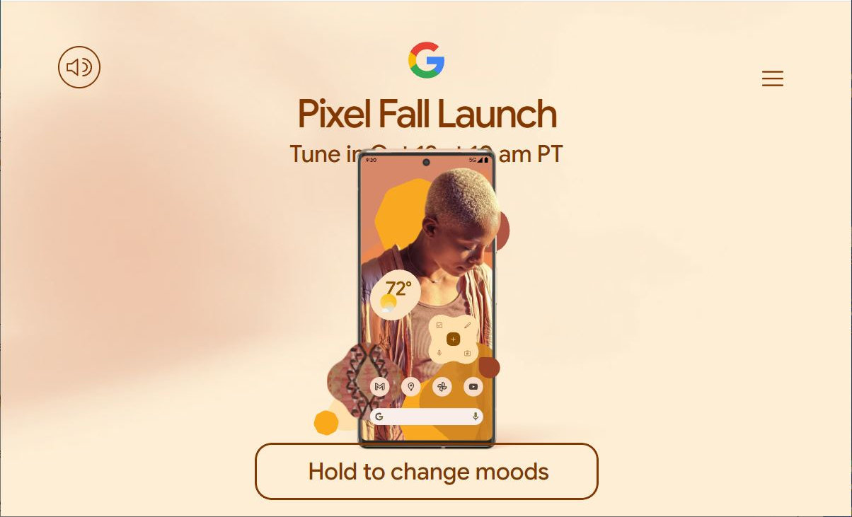 「Pixel 6」シリーズは10月19日にオンラインイベントで発表　Google公式