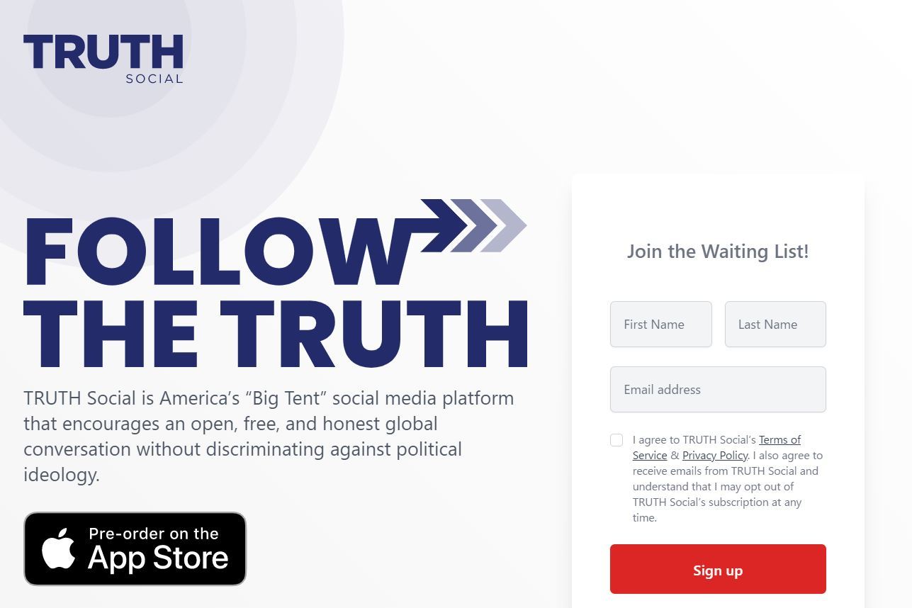 トランプ前大統領、新SNS「TRUTH Social」立ち上げを発表 iPhoneアプリ