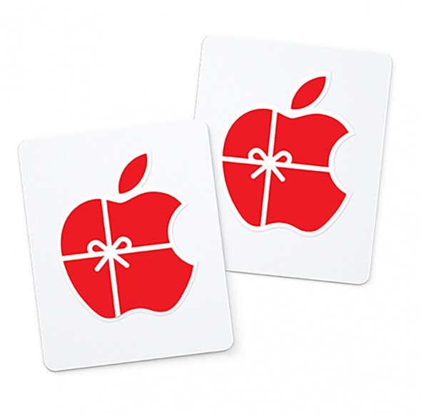 ハードもアプリも映画も買える Apple ギフトカード がスタート App Store Itunes と Apple Store カードを統合 Itmedia News