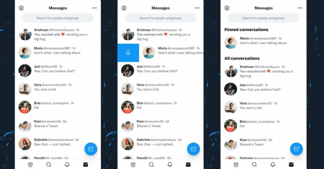 Twitter、DMの特定の会話を画面トップに固定する機能を全ユーザーに提供開始 - ITmedia NEWS