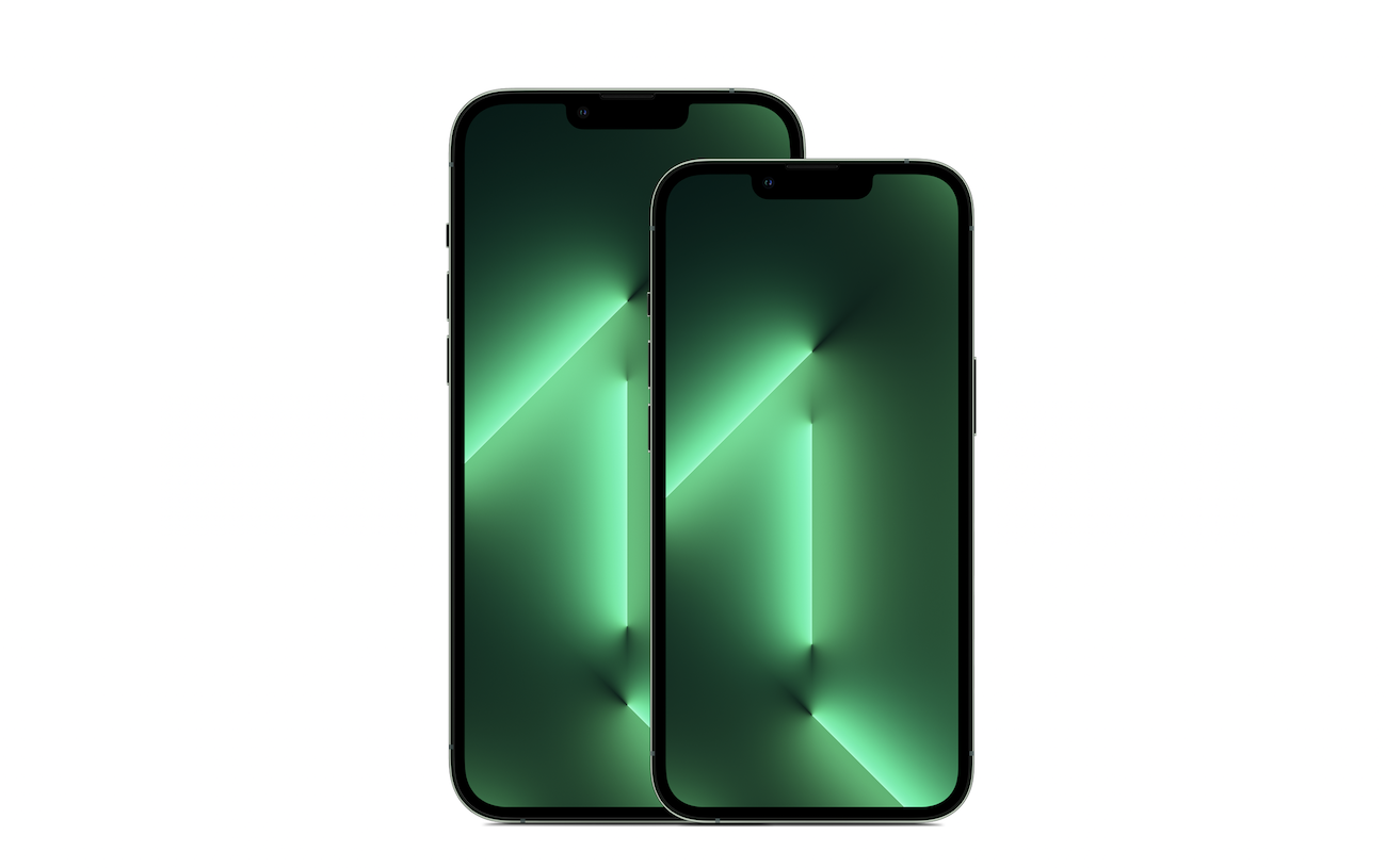 iPhone 13ファミリーに新色「グリーン」「アルパイングリーン」が追加 