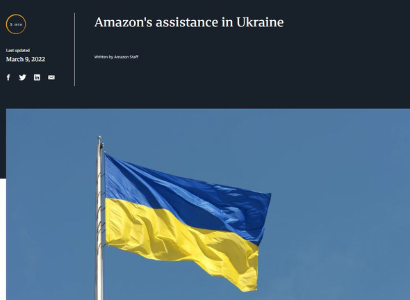 Amazon ロシアでの商品出荷とプライムビデオの提供を停止 Itmedia News